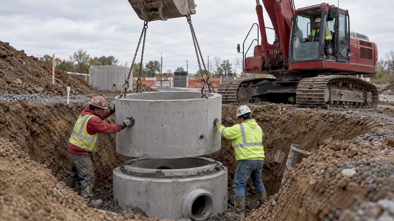 Sewer Manhole Installation: Steps, Standards, and Testing Requirements